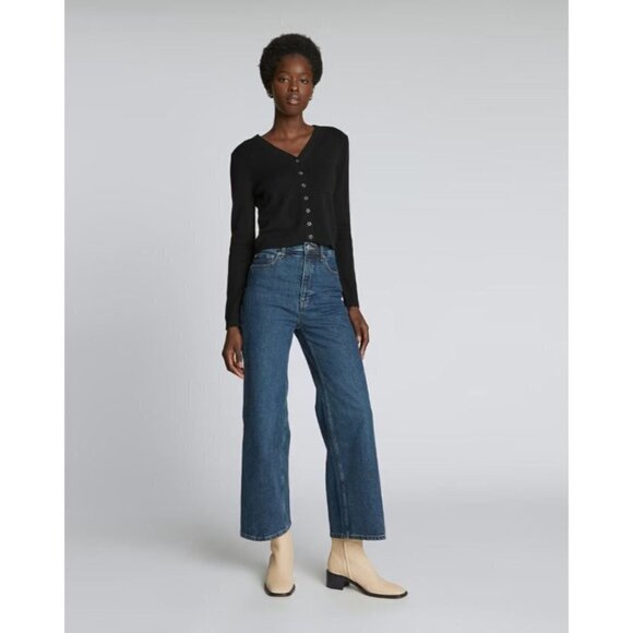 Everlane The City Square Ankle Boots in Cream Leather New Womens Booties - Picture 14 of 16